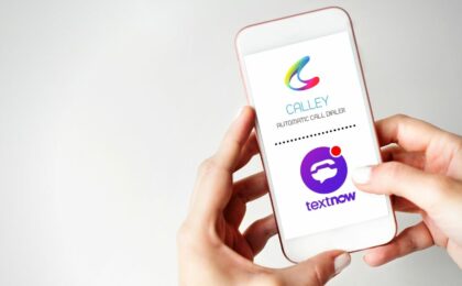 marcación automática de números de estados unidos calley textnow 1