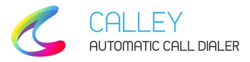 Logotipo de Calley Marcador automático de llamadas