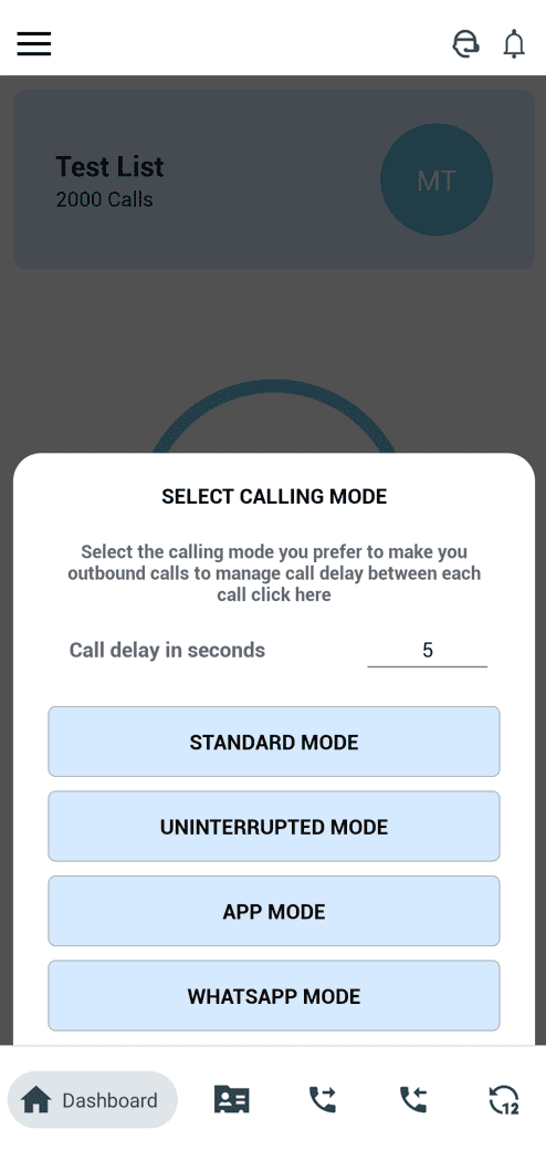 09 2 Select Calling Modes