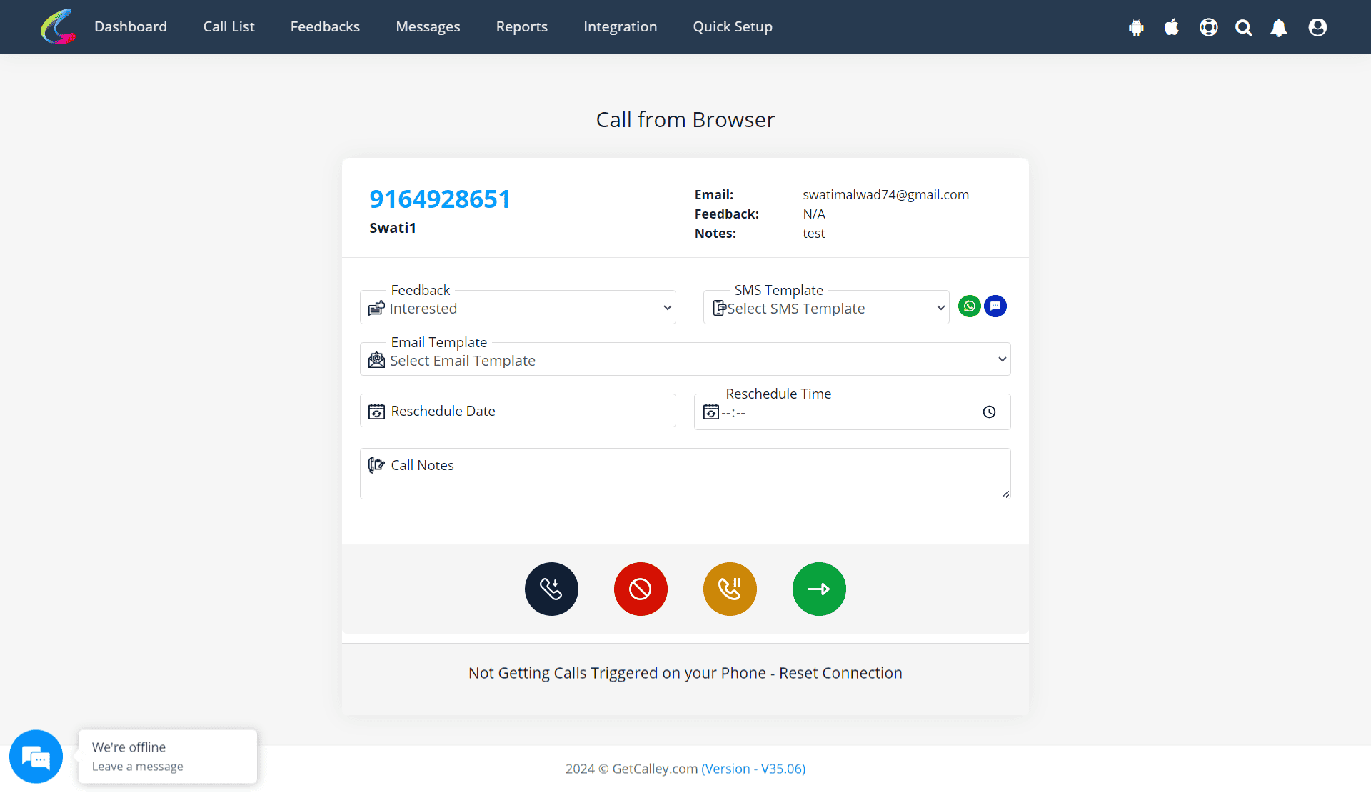 More actions that you can do using Calley 